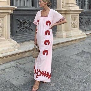 Zara Limited Edition Embroidered Dress